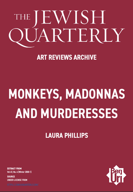 Monkeys, Madonnas and Murderesses by Laura Phillips Read Here