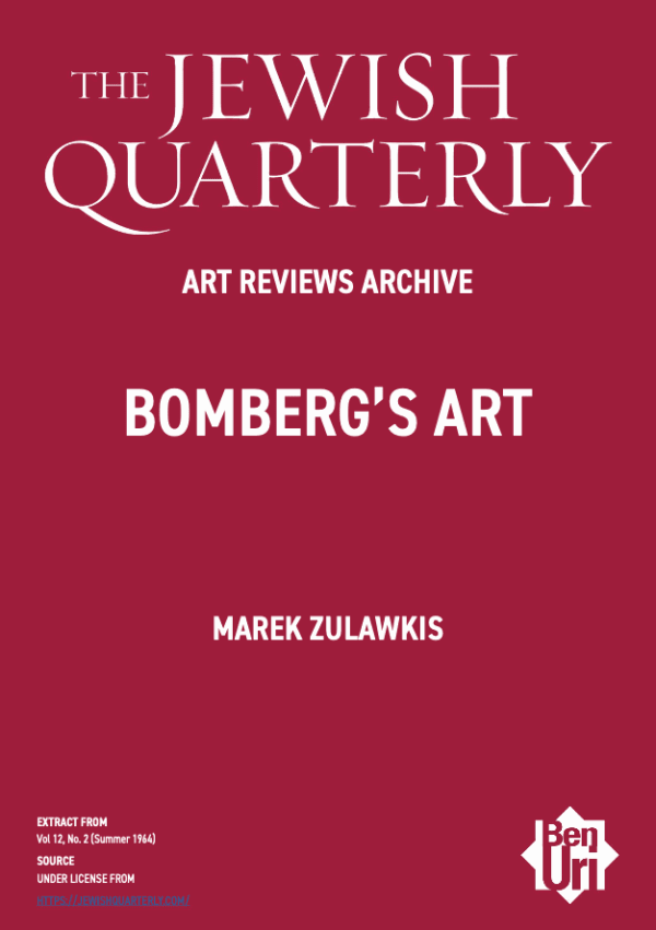 Bomberg’s Art by Marek Zulawkis read here