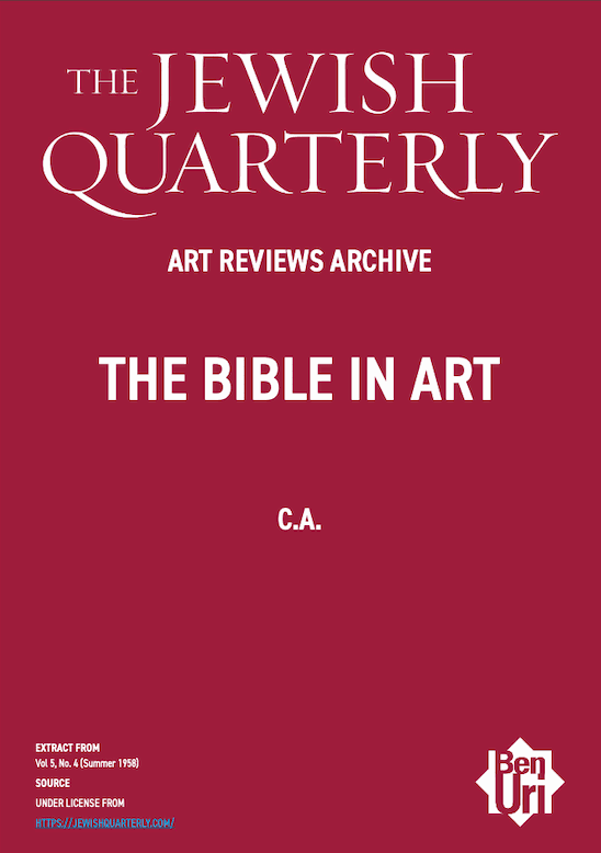 The Bible in Art by C.A. read here