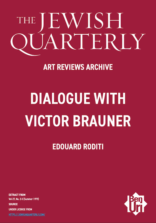 Dialogue with Victor Brauner by Edouard Roditi read here