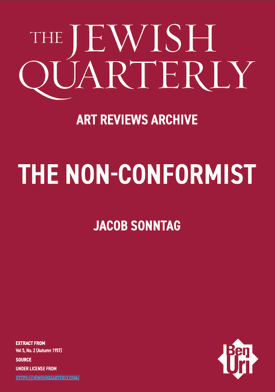 The Non-Conformist by Jacob Sonntag read here