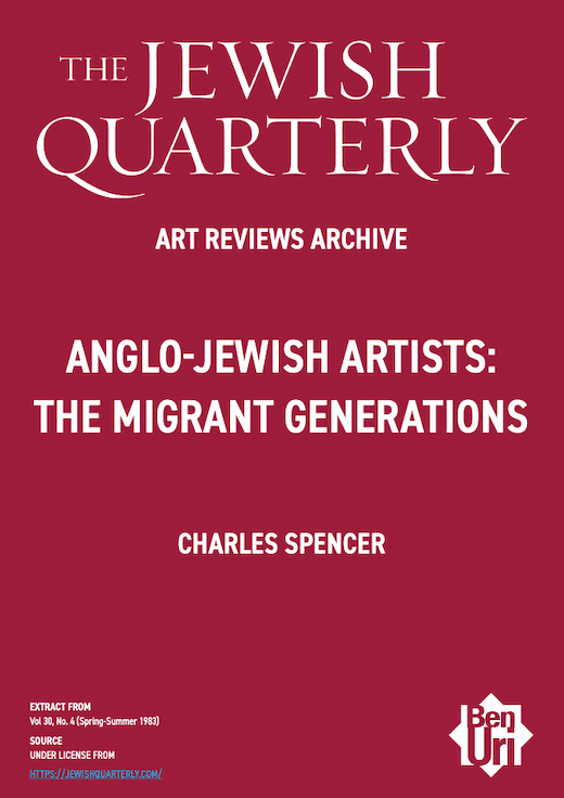 Anglo-Jewish Artists: The Migrant Generations by Charles Spencer read here