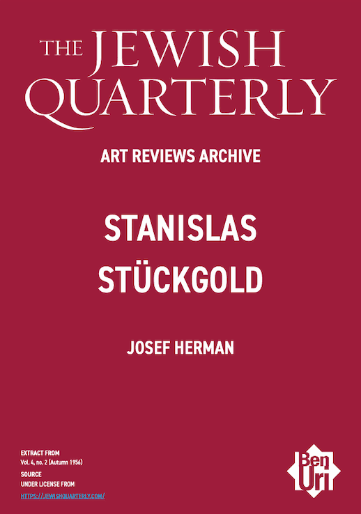 Stanislas Stückgold by Josef Herman read here