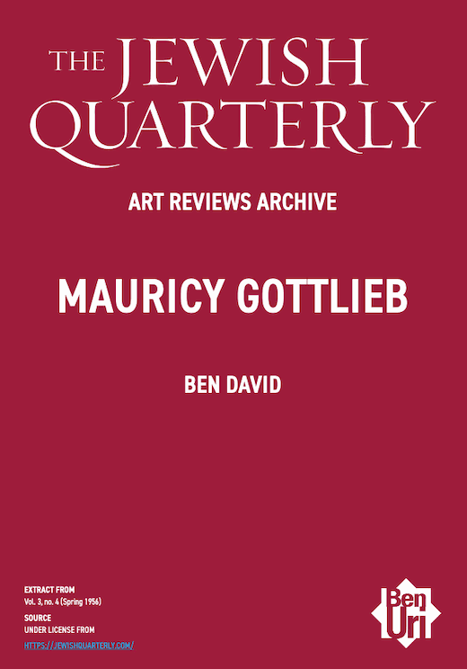 Mauricy Gottlieb by Ben David read here