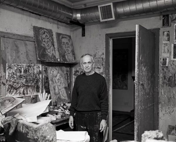 Leon Kossoff - Portrait of N M Seedo, c. 1957