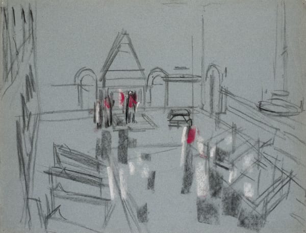 Armenian Church, Jerusalem by David Bomberg