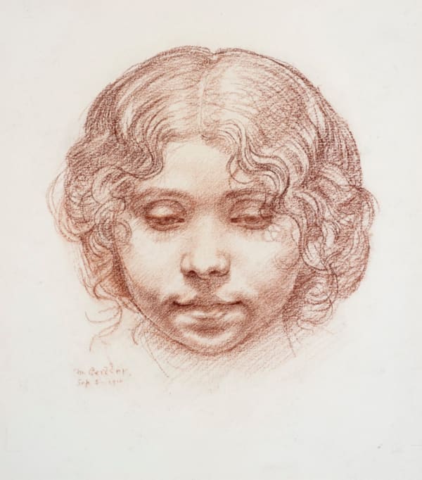 Head of a Girl by Mark Gertler