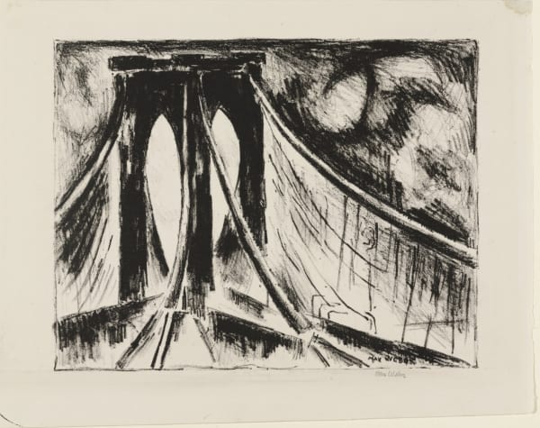 CUBIST MAX WEBER'S 'BROOKLYN BRIDGE' EXPLAINED, Artist Focus