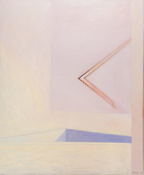 Nathan Oliveira Ryan Site #13, 1980 Oil on canvas 84 x 66 inches 213.4 x 167.6 cm