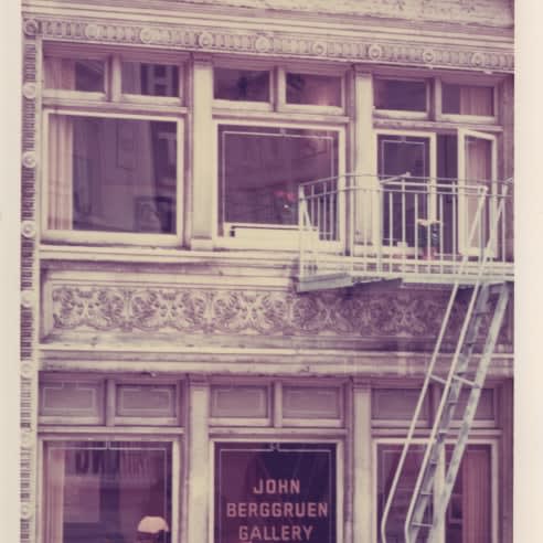 Exterior of John Berggruen Gallery on 257 Grant Avenue, San Francisco, CA