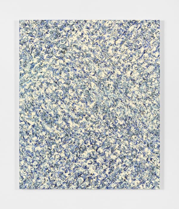 Julian Lethbridge Carpenter's Square, 2021 Oil and pigment stick on linen 72 x 60 inches 182.9 x 152.4 cm