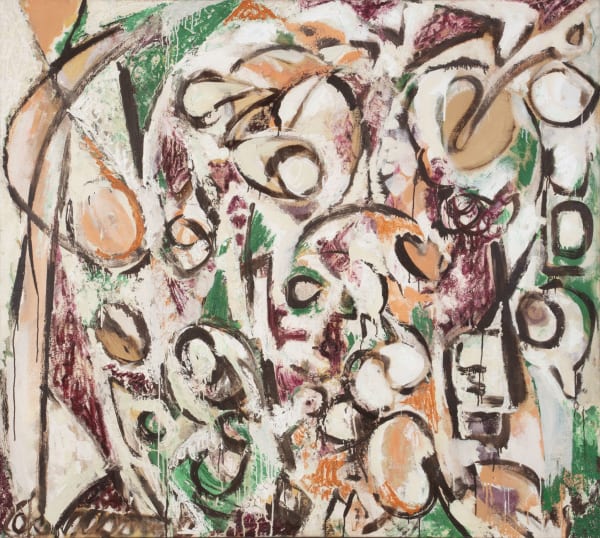 Lee Krasner Untitled, 1959 Oil on canvas 58 3/4 x 66 inches