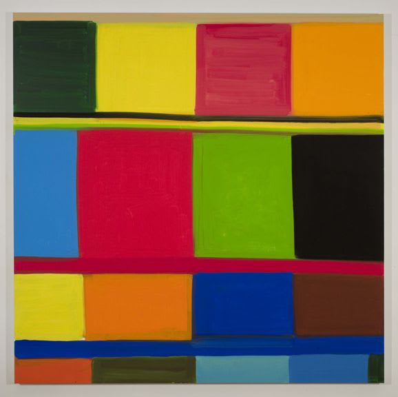 Stanley Whitney First Fire, 2009 Oil on linen 60 x 60 inches