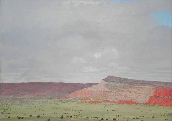 Helen Miranda Wilson The Sphinx: Abiquiu, NM, 1986 Oil on canvas 8 3/8 x 12 1/8 inches