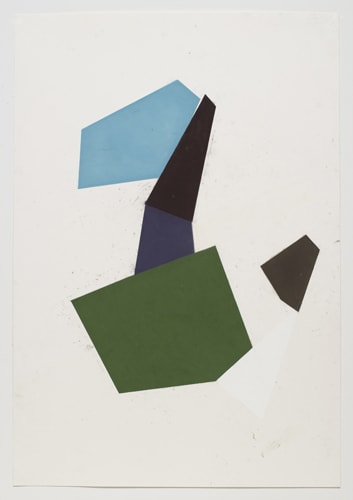 Joel Shapiro Untitled, 2009 Charcoal and pastel on paper 57 x 39 1/4 inches