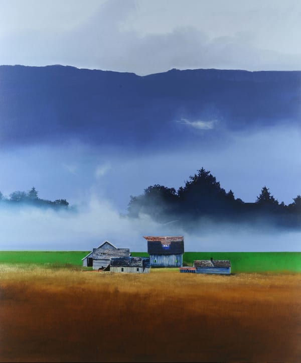 Michael Gregory Blue Swallows, 2012 Oil on canvas on panel 72 x 60 inches