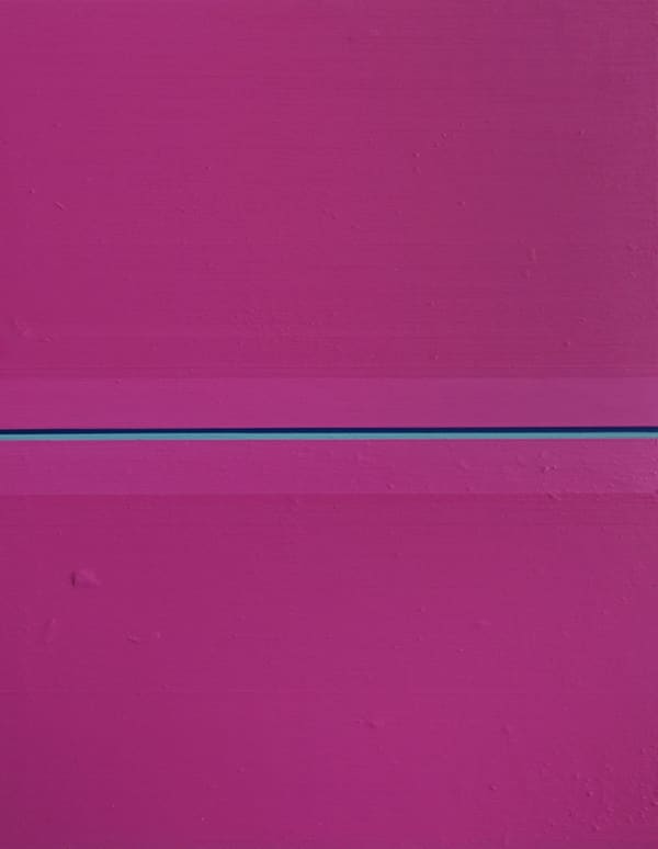 Minku Kim S.E.P (Horizon No. 1), 2018-19 Oil on wood panel 14 x 11 inches