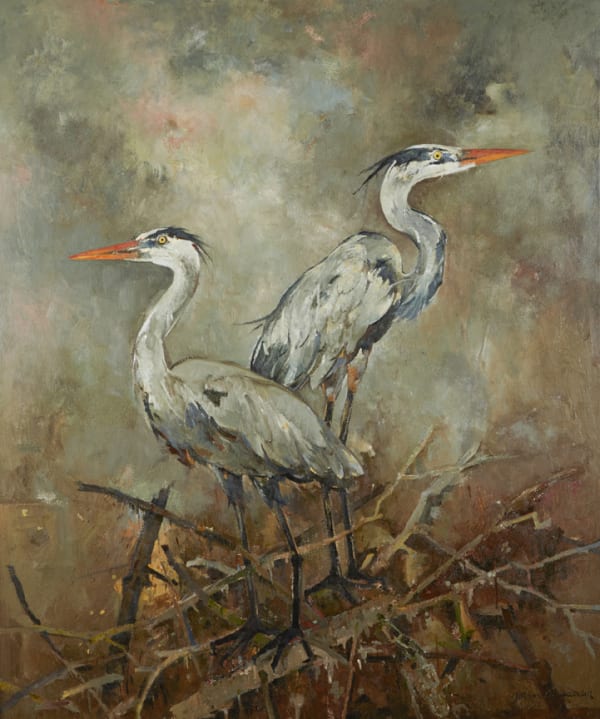 John Alexander Visionaries, 2016 Oil on canvas 60 x 50 inches 152.4 x 127.0 cm