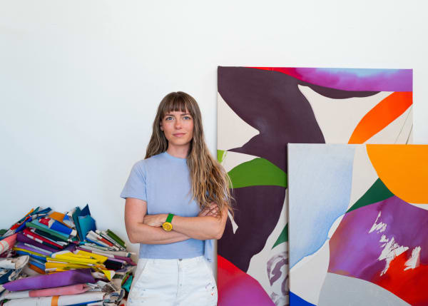 In Colorful Desert Paintings, Heather Day Creates (and Breaks) Her Own Rules