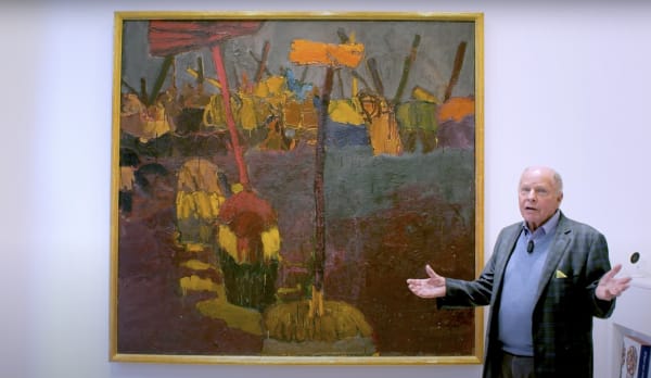 John Berggruen Gives a Tour of Historical Bay Area Painters Exhibition, Berggruen Gallery