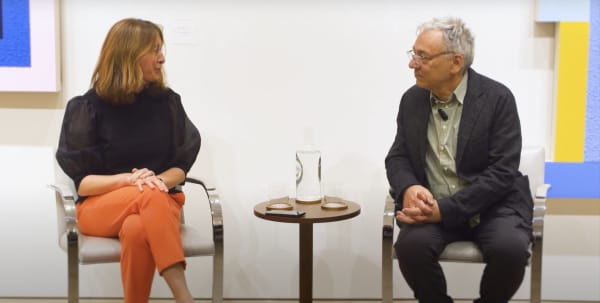 Peter Halley In Conversation with Emma Acker, Berggruen Gallery