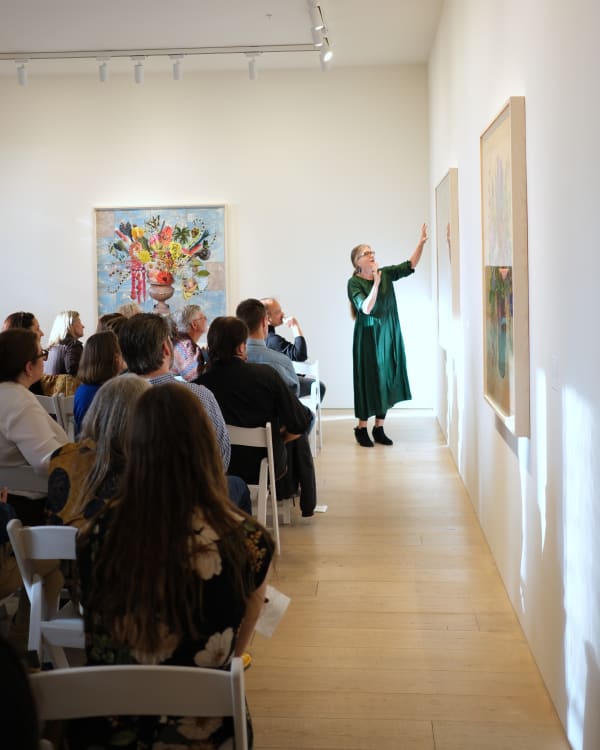 Jane Hammond Artist Talk, Berggruen Gallery