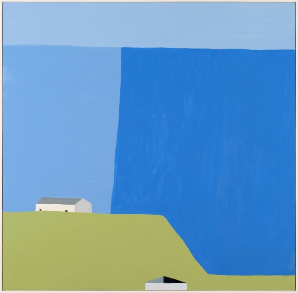 Neridah Stockley - Building and chimneys, 2024