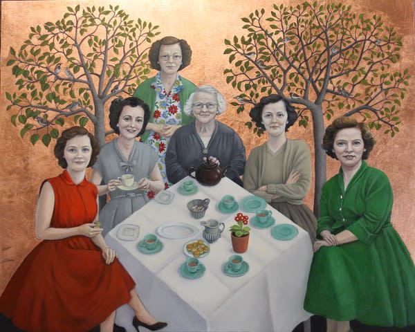Marcelle Milo-Gray - Tea with Mother , 2025