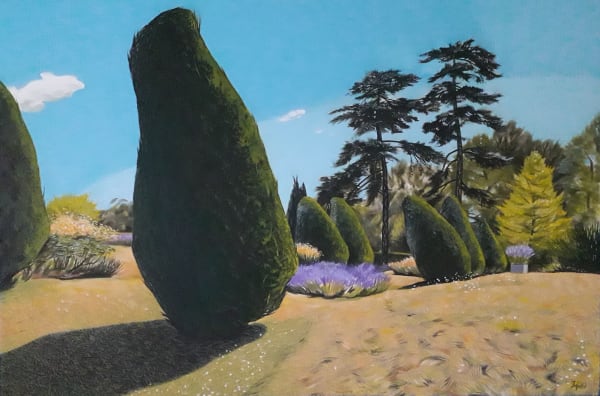 JOHN GRICE – FRAMPTON COURT, John Grice describes his approach and method to creating this stunning painting