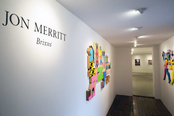 Jon Merritt Installation View, Cade Tompkins Projects