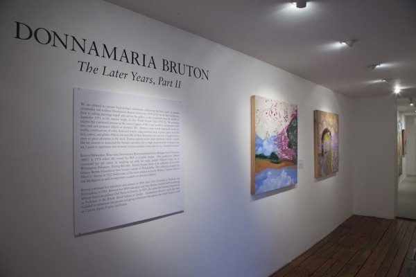 Donnamaria Bruton Installation View, Cade Tompkins Projects