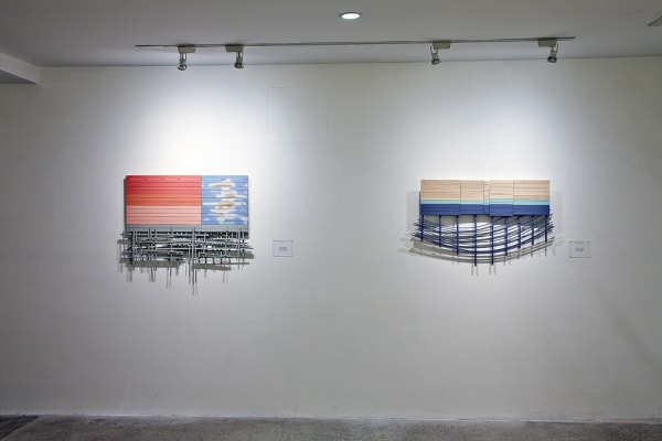 Nick Hollibaugh Installation View, Cade Tompkins Projects