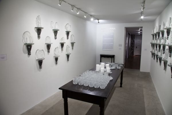 Aaron Pexa Installation View, Cade Tompkins Projects