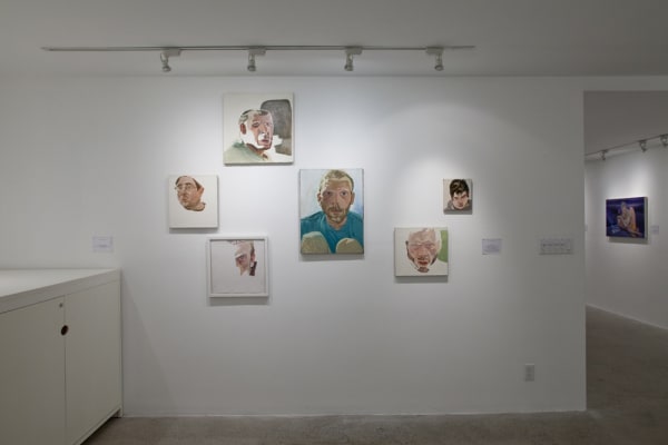 Selfies & Friends Installation View, Cade Tompkins Projects