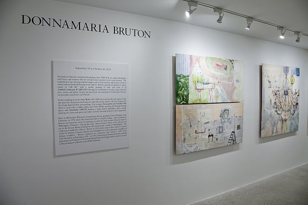 Donnamaria Bruton Installation View, Cade Tompkins Projects