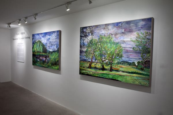 Nancy Friese Installation View, Cade Tompkins Projects