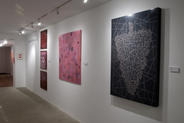 Pink is the New Black Installation View, Cade Tompkins Projects