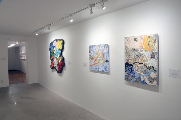 Voyage Installation View, Cade Tompkins Projects Ben Watkins, Matt Tracy