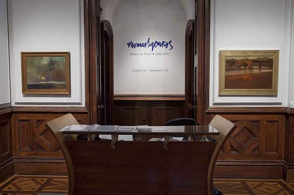 Thomas Sgouros: Drawn to Paint