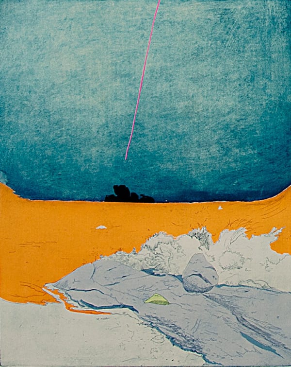 Later that Day at Second Beach (detail)