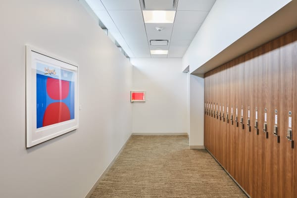 MSKCC Nassau Installation View, Marc Mazzarelli, Allison Bianco (corner)