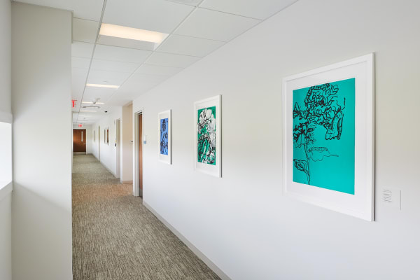 MSKCC Nassau Installation View, Annette Cyr