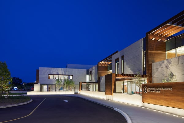 MSKCC Nassau Installation View, Exterior View