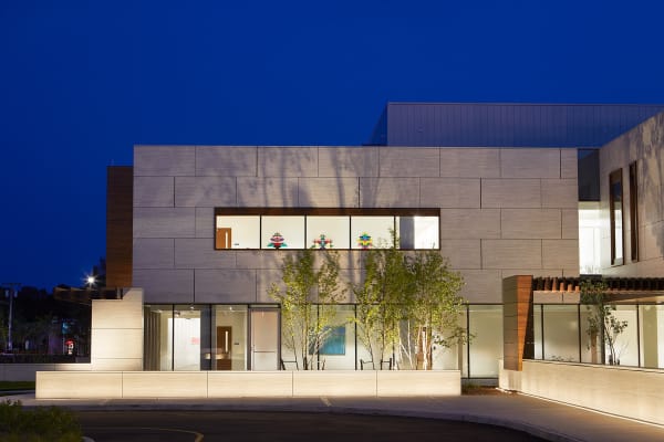 MSKCC Nassau Installation View, Exterior View