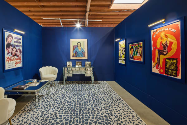 Installation View of Alice Neel and Fanya Foss at SPRING/BREAK Art Show LA 2023 Samuel Morgan Photography