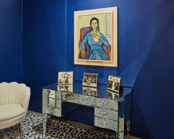 Installation View of Alice Neel and Fanya Foss at SPRING/BREAK Art Show LA 2023 Samuel Morgan Photography