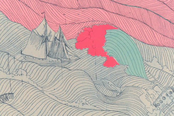 Allison Bianco, Stand to Sea (detail)