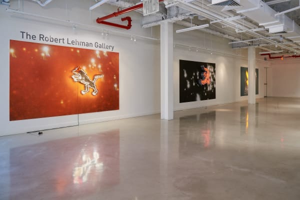 Aaron Pexa Installation View, Urban Glass, Brooklyn, NY