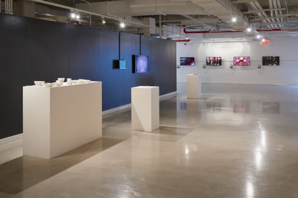 Aaron Pexa Installation View, Urban Glass, Brooklyn, NY