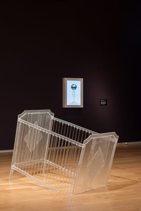 Installation image of Beth Lipman: Collective Elegy, Museum of Arts and Design, New York, 2020; Photo by Jenna Bascom Photography; courtesy the Museum of Arts and Design, New York
